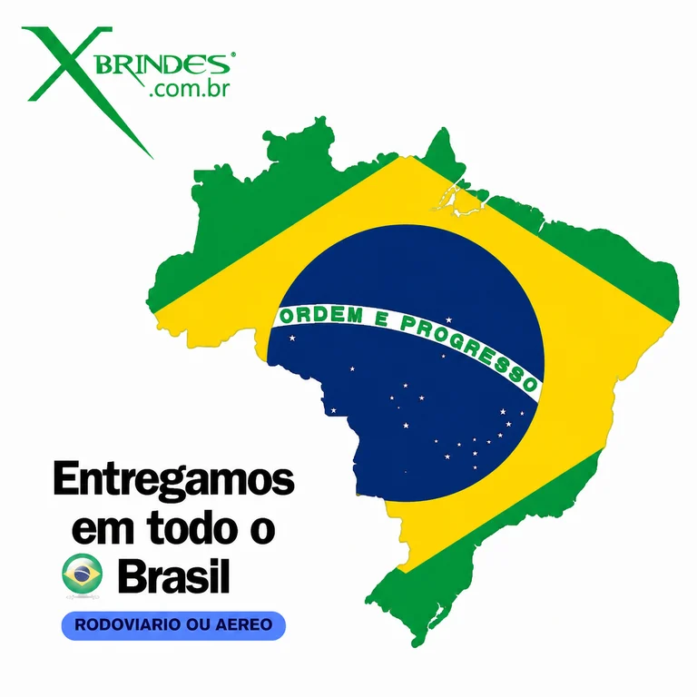 Mapa do Brasil indicando atendimento em todo o país