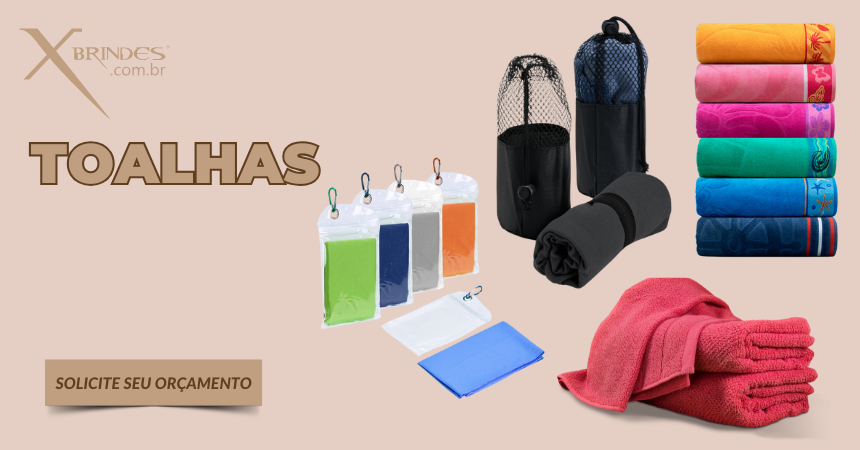 Categoria de Brindes TOALHAS