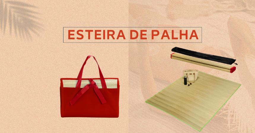 Categoria de Brindes Esteira de Praia Personalizada