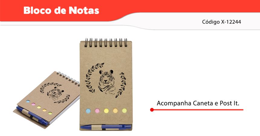 Categoria de Brindes Moleskines