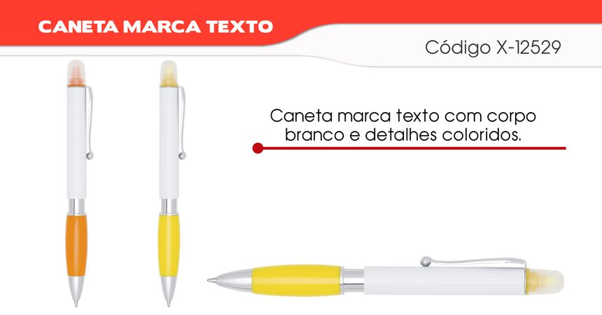Categoria de Brindes Canetas Marca Texto