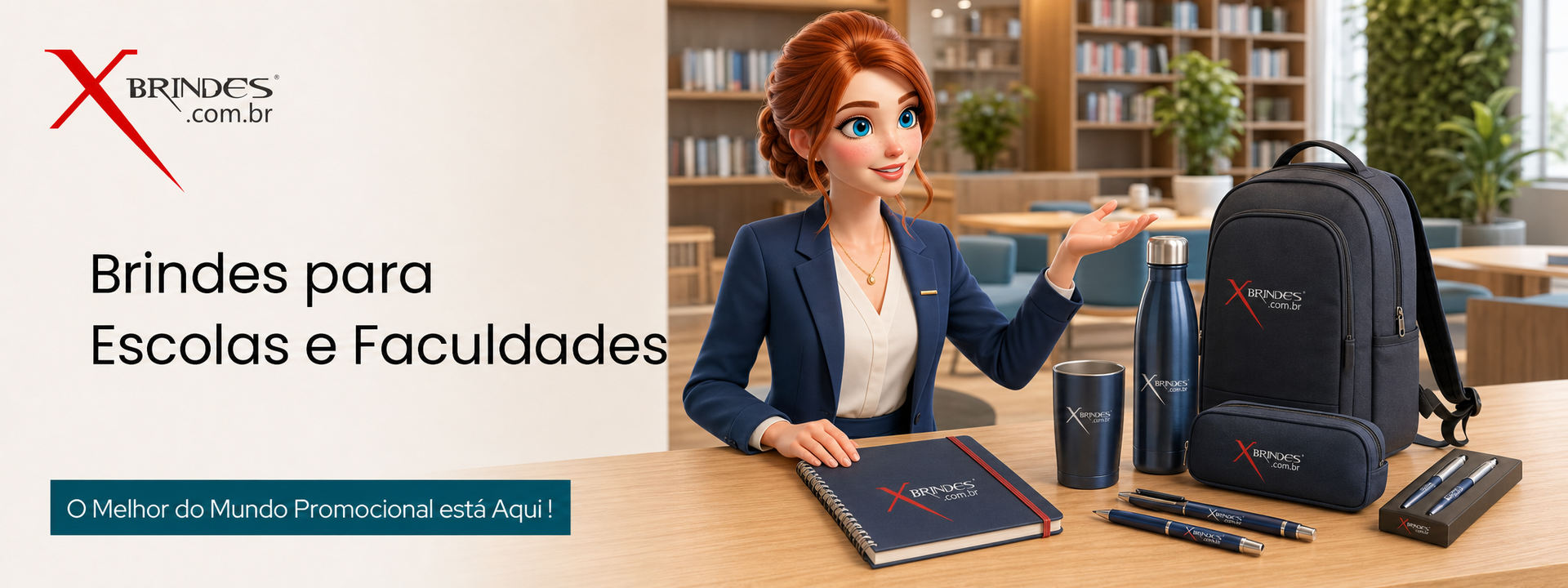 Brindes Personalizados para Escolas, Faculdades e Universidades — banner 1
