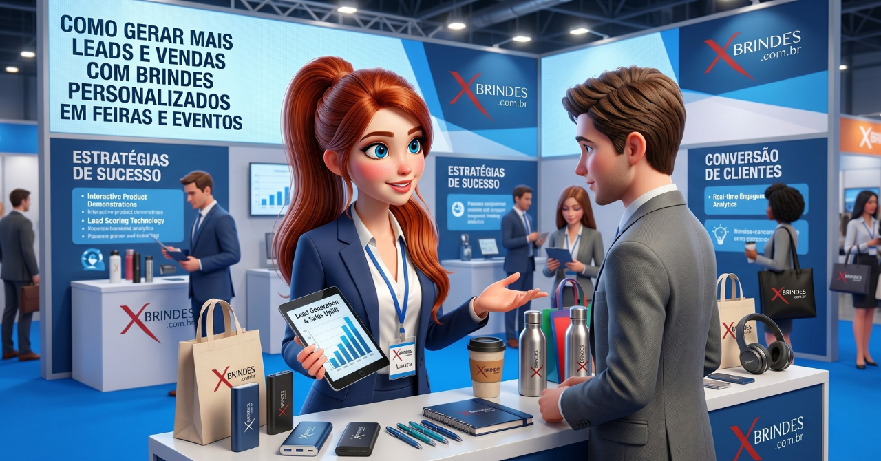 Como Usar Brindes em Feiras e Eventos para Gerar Leads e Aumentar o ROI