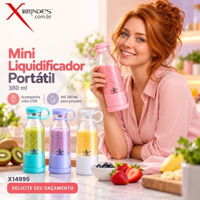 Conheça o Brinde Garrafa Com Misturador 380Ml