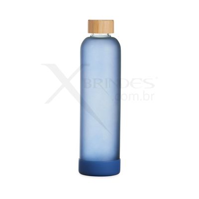 Conheça o Brinde Garrafa de Vidro Borossilicato 1 L com Bambu