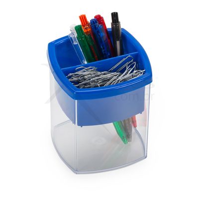 Conheça o Brinde Porta Caneta E Clips C/ Divisória