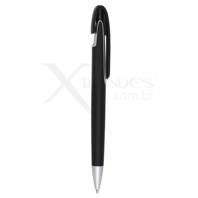 Conheça o Brinde Caneta Plástica Personalizada pratica com acionamento por clique X12505