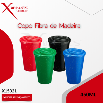 Copo feito em Fibra de Madeira com capacidade máxima de 450ml X15321