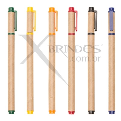Conheça o Brinde Caneta Ecológica Roller