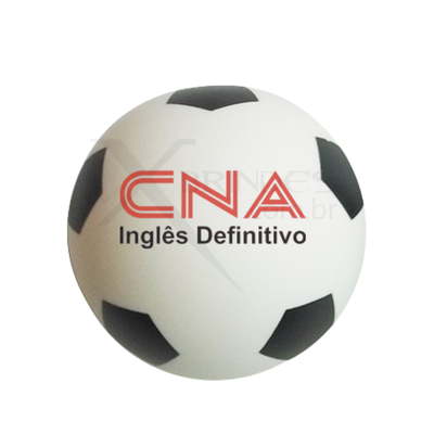 Bolinha Anti Stress Vinil Oca com Pintura Futebol XMBB-1046