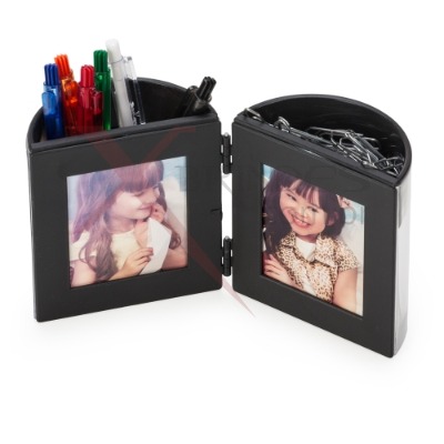 Conheça o Brinde Porta Caneta Com Porta Fotos