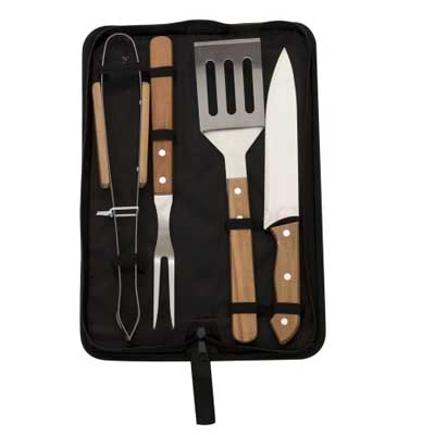 KIT CHURRASCO 4 PÇS