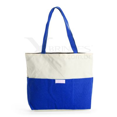 Sacola confeccionada em lona 356g/m² com revestimento interno em poliéster X19034