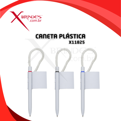 Conheça o Brinde CANETA BALCÃO PLASTICA SUPORTE FORMATO QUADRADO X11825