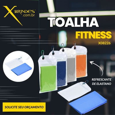 Conheça o Brinde TOALHA ESPORTIVA DE ELASTANO REFRESCANTE DE ELASTANO X08226 