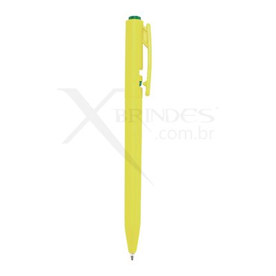 Conheça o Brinde CANETA PLÁSTICA LEVE COM CORPO BRANCO ACIONAMENTO POR CLIQUE X01099C