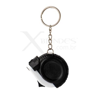 Chaveiro Plástico Trena de 1 Metro com Trava X00185B