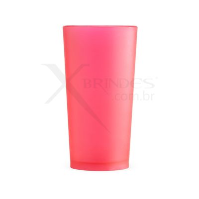 Copo Plástico de 420ml com Acabamento Fosco X14941 
