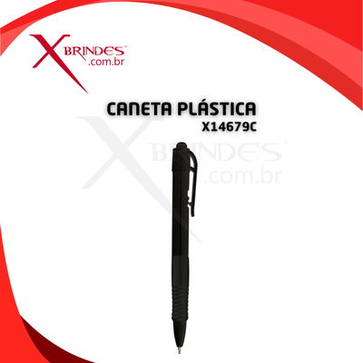 CANETA PLÁSTICA