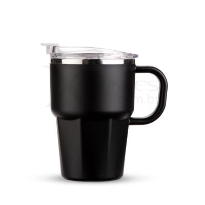 Caneca de parede dupla com interior em inox 304 X09227