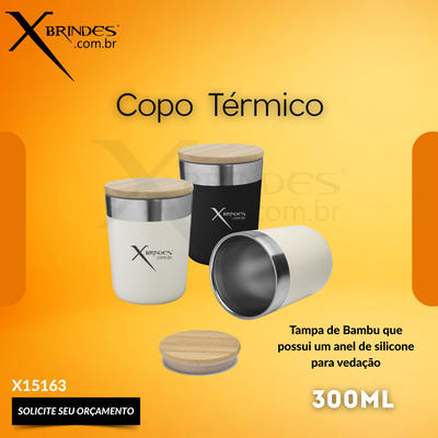 Copo Térmico Feito em Inox com Parede Dupla X15163