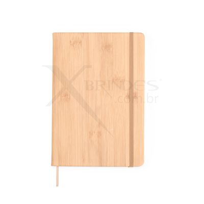 Conheça o Brinde CADERNETA COM CAPA EM PU EM FORMATO DE BAMBU X18935 