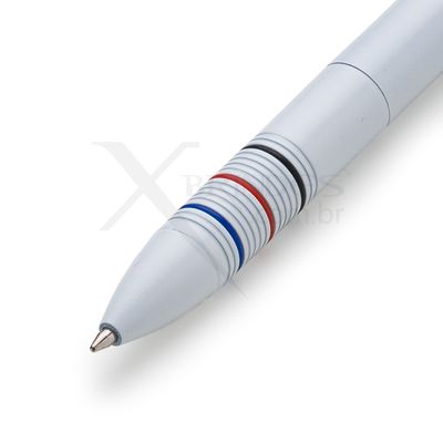 Conheça o Brinde CANETA PLASTICA 3 CORES EM 1 COM TOUCH SCREEN X13362B 