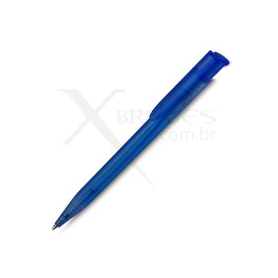 Conheça o Brinde Caneta PLástica Translucida com acionamento por clique X15018T