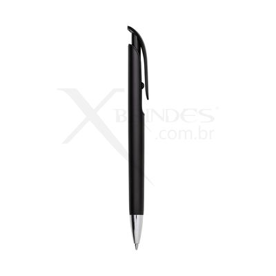 Conheça o Brinde CANETA PLÁSTICA PRETA DETALHE COLORIDO X13830