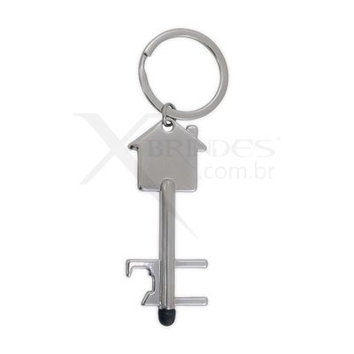 Conheça o Brinde Chaveiro Casa Abridor C/ Touch