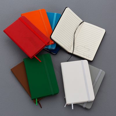 Conheça o Brinde CADERNETA TIPO MOLESKINE COM PAUTA 