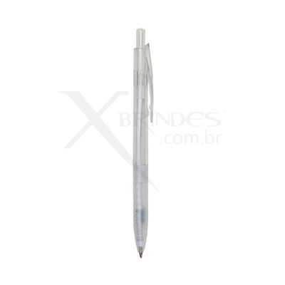 Conheça o Brinde CANETA PLÁSTICA PRATICA COM CARGA AZUL E ACIONAMENTO POR CLIQUE X00401T