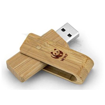Conheça o Brinde PEN DRIVE DE BAMBU 8GB