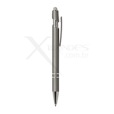 Conheça o Brinde Caneta corpo de Metal com Ponteira Touch e Acionamento por Clique X05015B