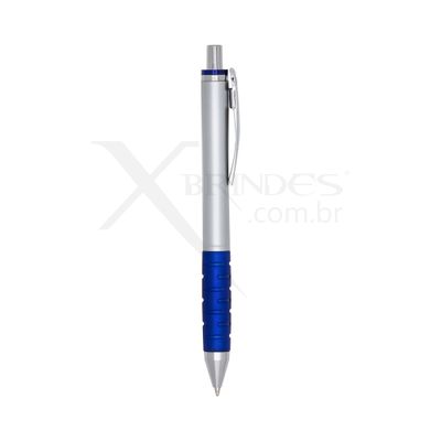 Conheça o Brinde CANETA PLÁSTICA COM GRIP EMBORRACHADO E ACIONAMENTO POR CLIQUE X0713 