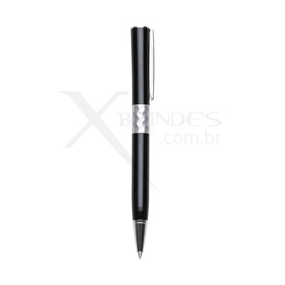 Conheça o Brinde Caneta com Corpo de Metal com detalhe Texturizado X13261 