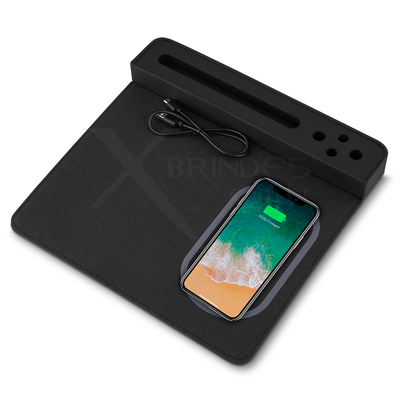 Conheça o Brinde Mouse Pad Carregador Indução