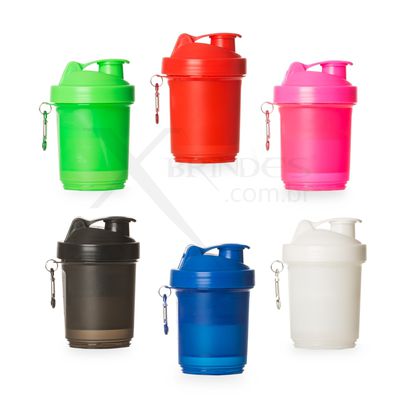 Conheça o Brinde Coqueteleira 400ml Porta Suplementos