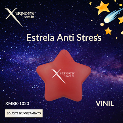Estrela Anti Stress Vinil Oca Personalizada XMBB-1020