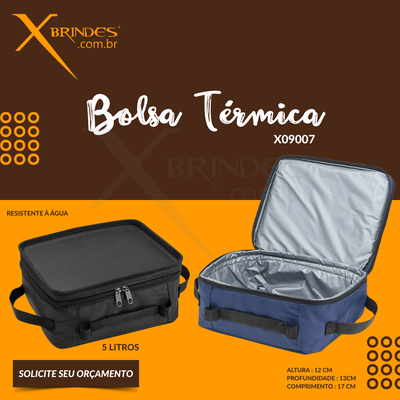 Conheça o Brinde Bolsa Térmica 5 Litros