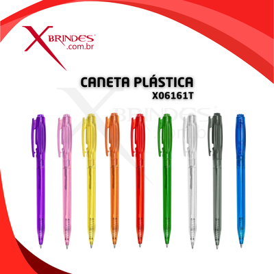 CANETA PLÁSTICA