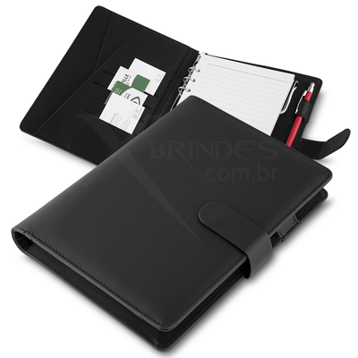 Conheça o Brinde Caderno Com Powerbank C/ Fechamento Magnético