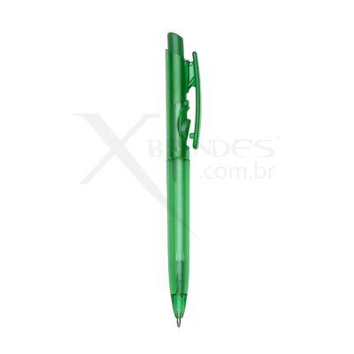 Conheça o Brinde CANETA PLÁSTICA TRANSLUCIDA E ACIONAMENTO POR CLIQUE X01097T