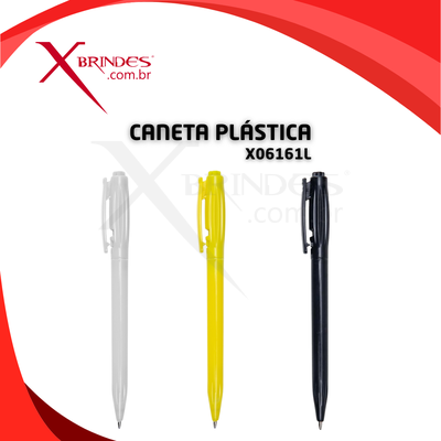 CANETA PLÁSTICA