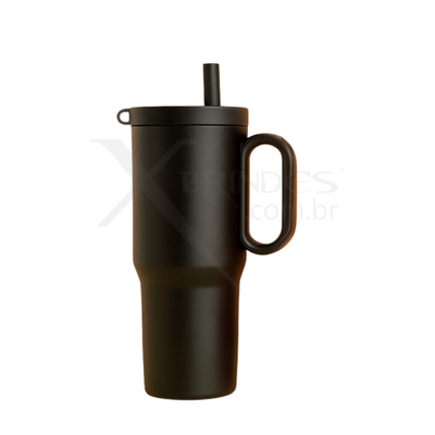 Conheça o Brinde Caneca Térmica em inox 304 com pintura eletrostática X08351