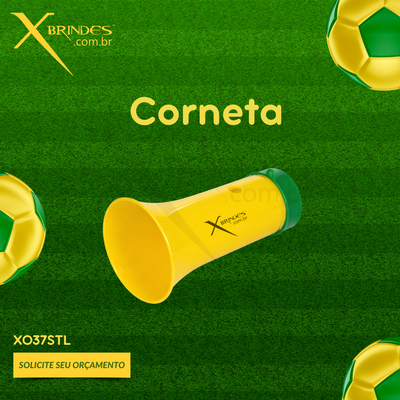 Mini Corneta Plástica Personalizada para Eventos X037STL