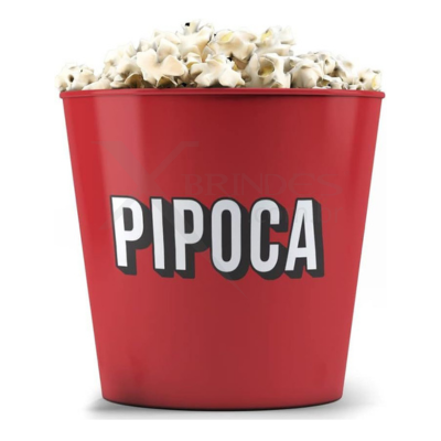 Conheça o Brinde BALDE DE PIPOCA 3 LITROS