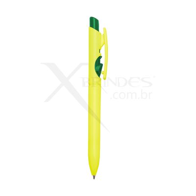 Conheça o Brinde CANETA PLÁSTICA LEITOSA COM CARGA AZUL E ACIONAMENTO POR CLIQUE X01097L