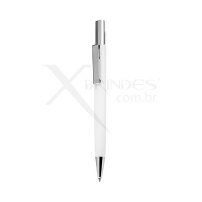 Conheça o Brinde Caneta com Corpo Triangular em Metal com Acionamento por clique X14090 