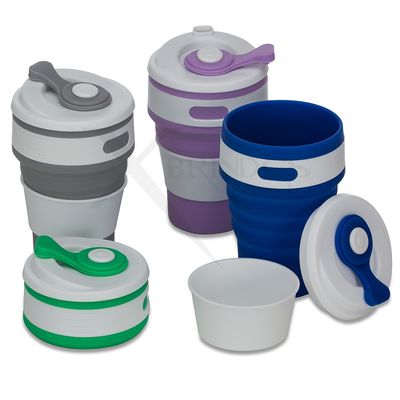 Conheça o Brinde Copo Retrátil De Silicone 350Ml